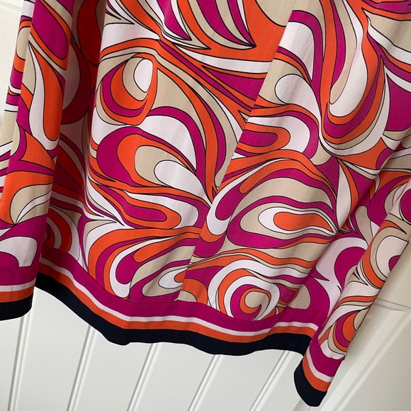 Michael Kors Vibrant Multicolor Swirl Dress - Picture 3 of 6